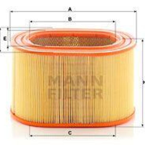 Vzduchový filtr MANN-FILTER C 24 135