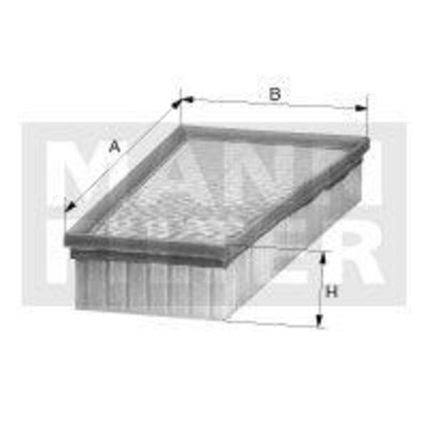 Vzduchový filtr MANN-FILTER C 27 114