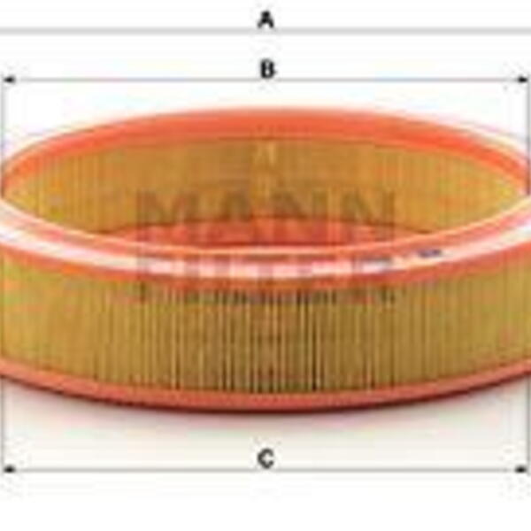 Vzduchový filtr MANN-FILTER C 2873/1