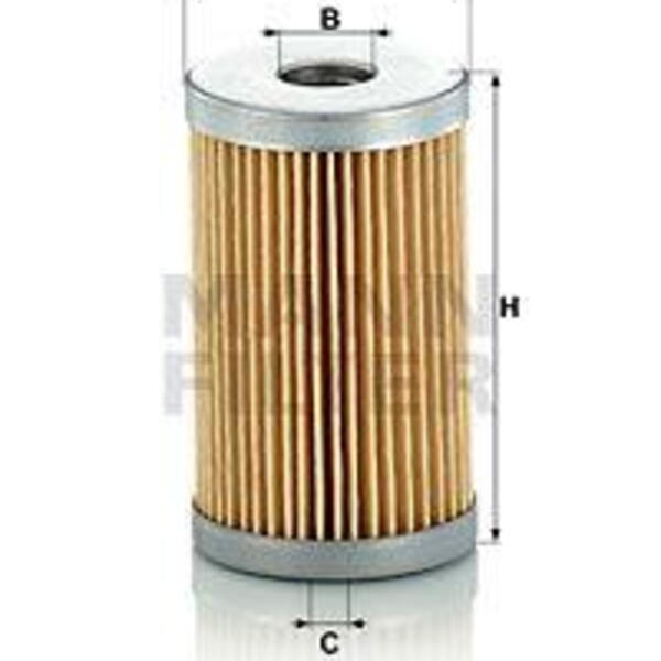 Vzduchový filtr MANN-FILTER C 43