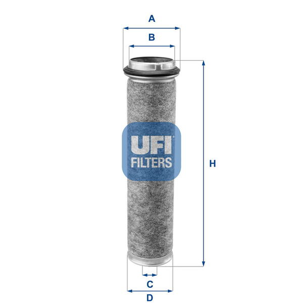 Vzduchový filtr UFI 27.055.00