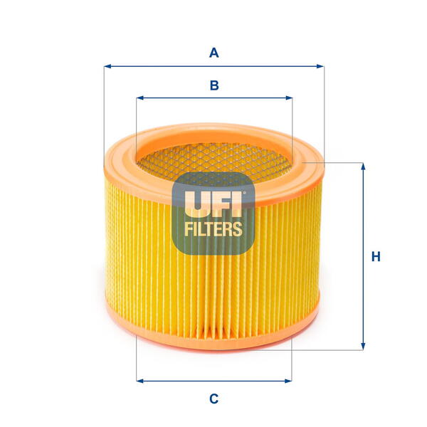 Vzduchový filtr UFI 27.271.00