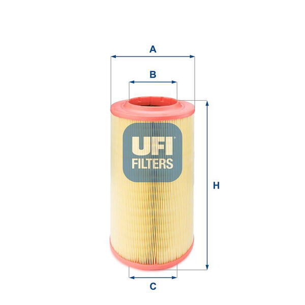 Vzduchový filtr UFI 27.628.00