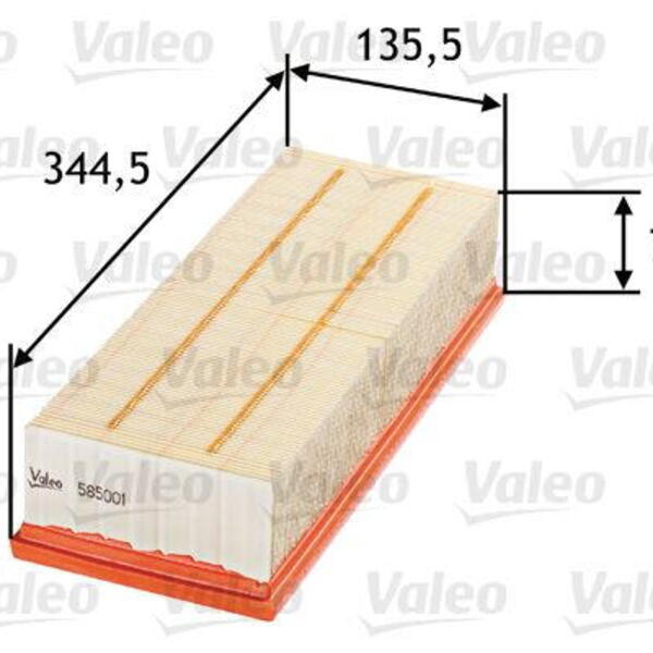 Vzduchový filtr VALEO 585001