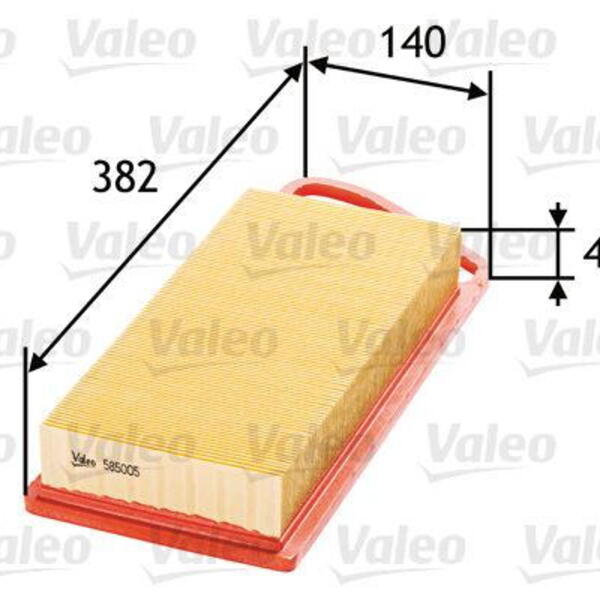 Vzduchový filtr VALEO 585005