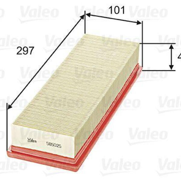 Vzduchový filtr VALEO 585025