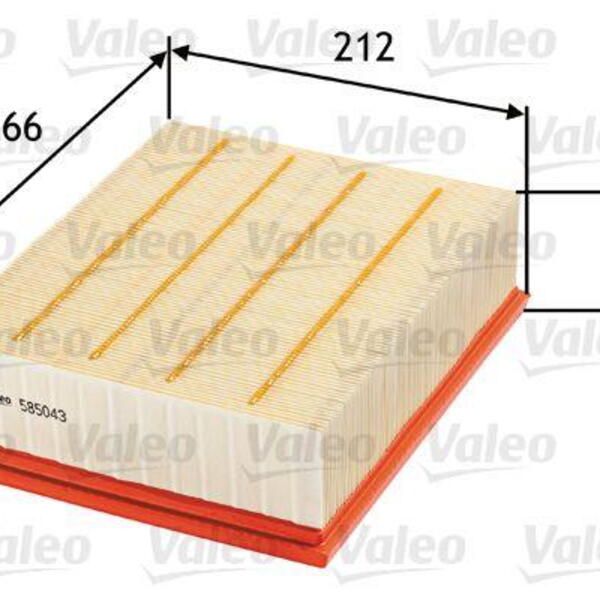 Vzduchový filtr VALEO 585043