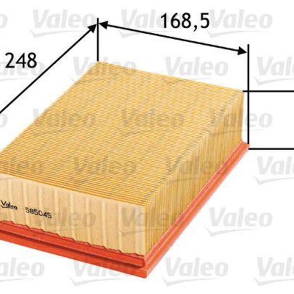 Vzduchový filtr VALEO 585045