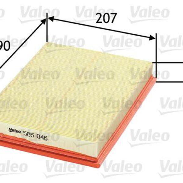 Vzduchový filtr VALEO 585046