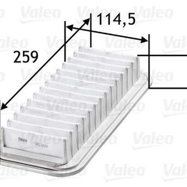 Vzduchový filtr VALEO 585059