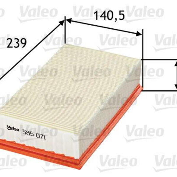 Vzduchový filtr VALEO 585071