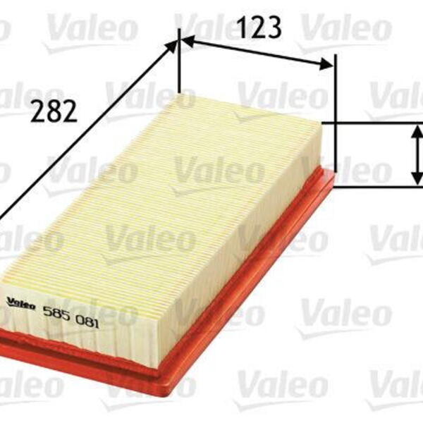 Vzduchový filtr VALEO 585081