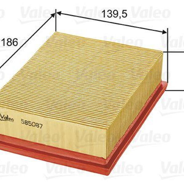 Vzduchový filtr VALEO 585087