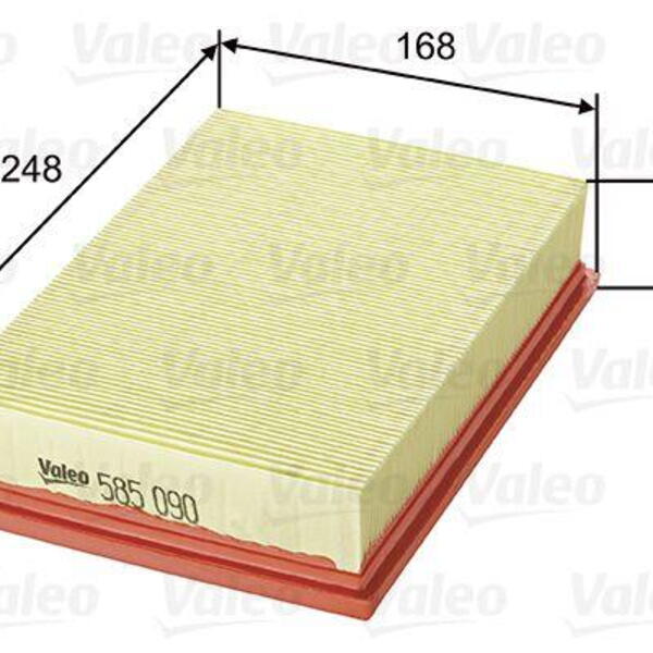 Vzduchový filtr VALEO 585090
