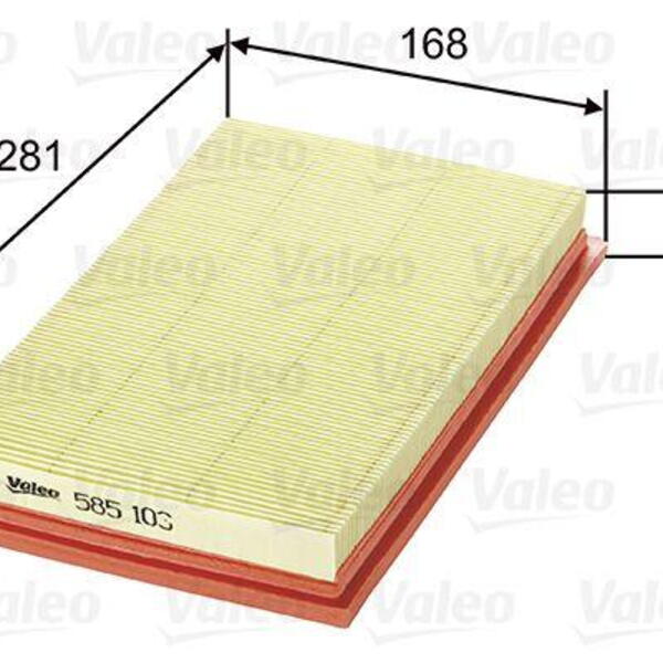 Vzduchový filtr VALEO 585103
