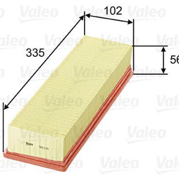Vzduchový filtr VALEO 585130