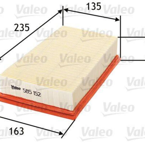 Vzduchový filtr VALEO 585152