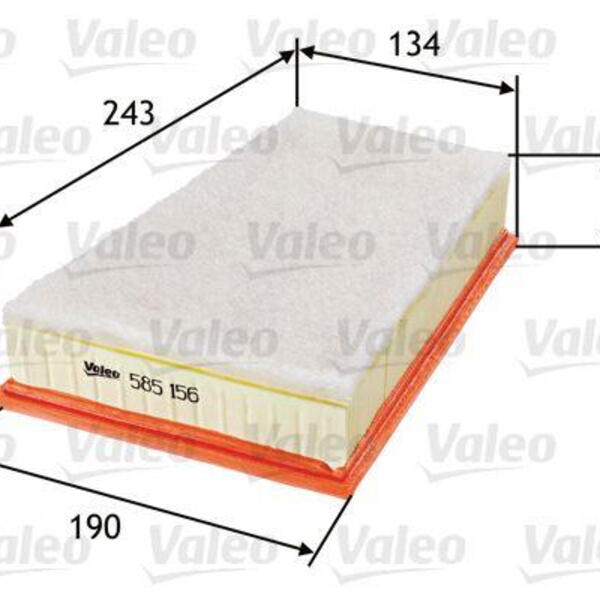 Vzduchový filtr VALEO 585156