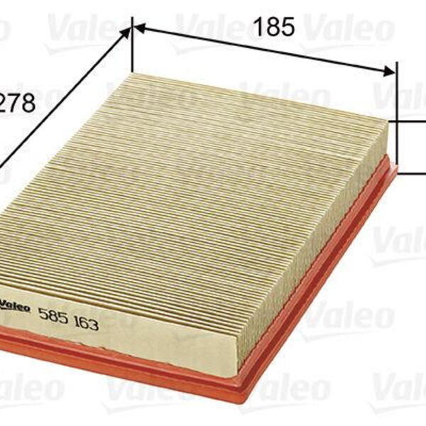 Vzduchový filtr VALEO 585163