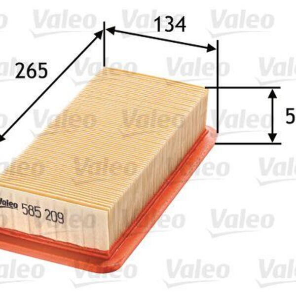 Vzduchový filtr VALEO 585209
