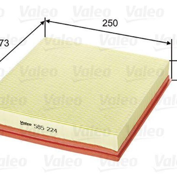 Vzduchový filtr VALEO 585224