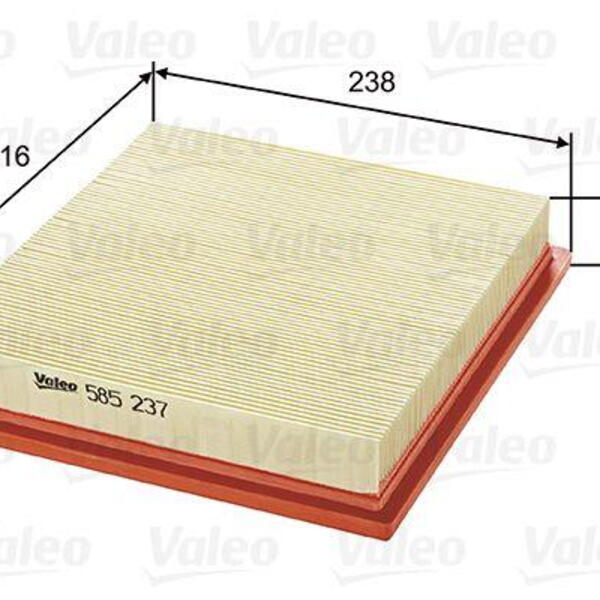 Vzduchový filtr VALEO 585237