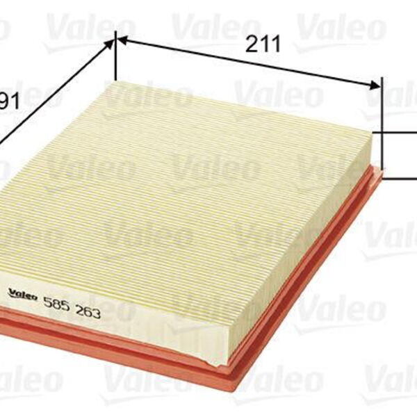 Vzduchový filtr VALEO 585263