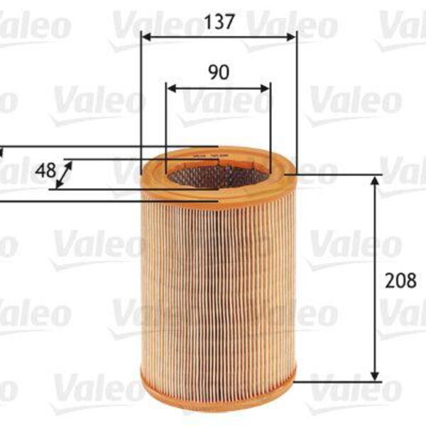 Vzduchový filtr VALEO 585608