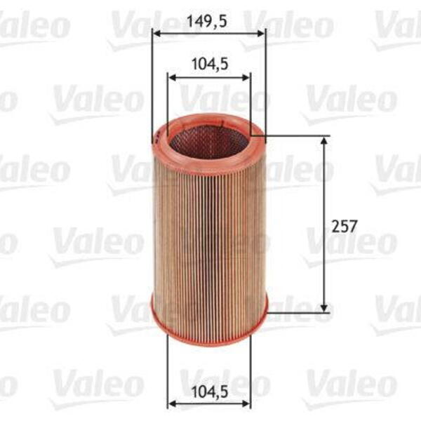 Vzduchový filtr VALEO 585639