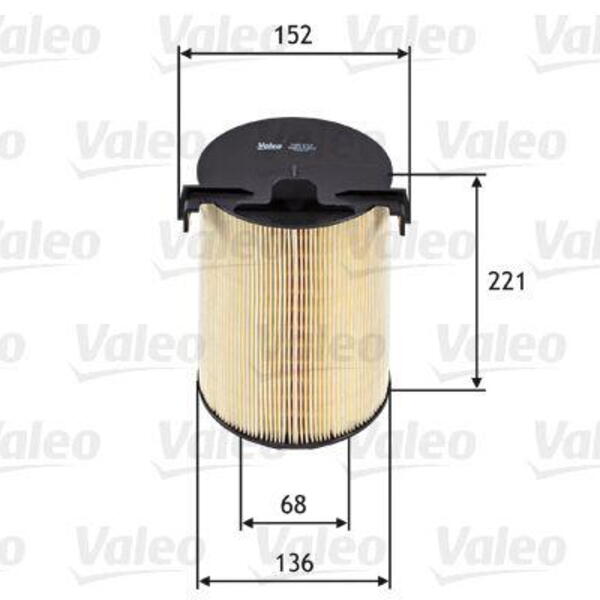 Vzduchový filtr VALEO 585652