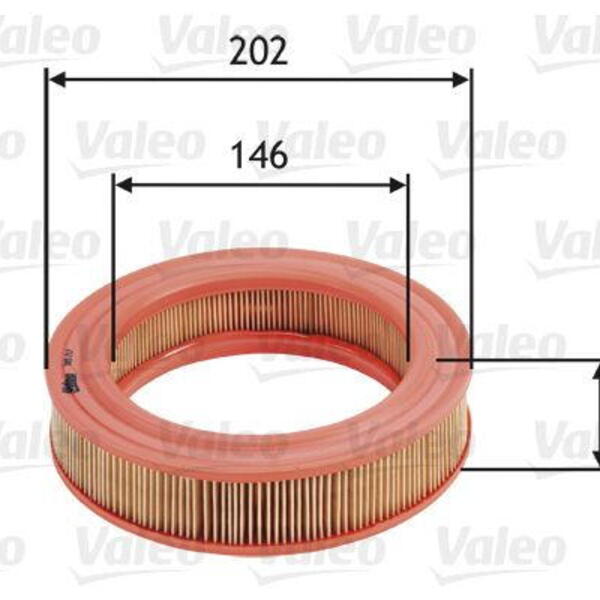 Vzduchový filtr VALEO 585717
