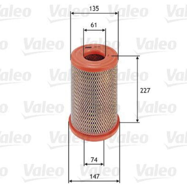 Vzduchový filtr VALEO 585738
