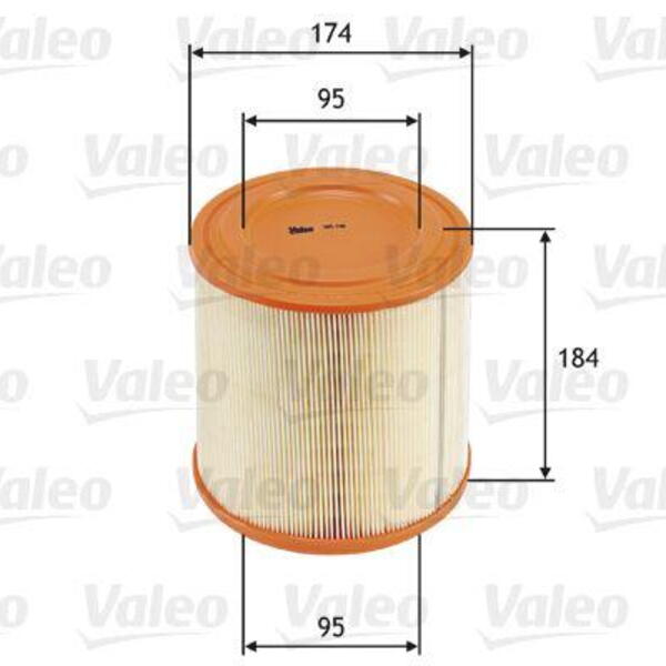 Vzduchový filtr VALEO 585740