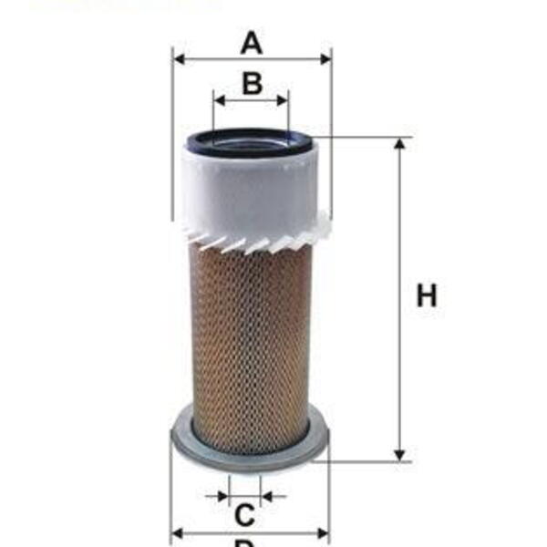 Vzduchový filtr WIX FILTERS 46613E