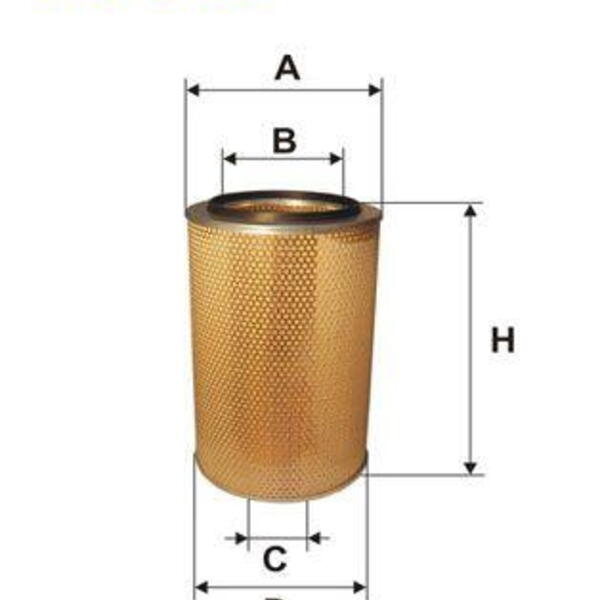 Vzduchový filtr WIX FILTERS 46741E