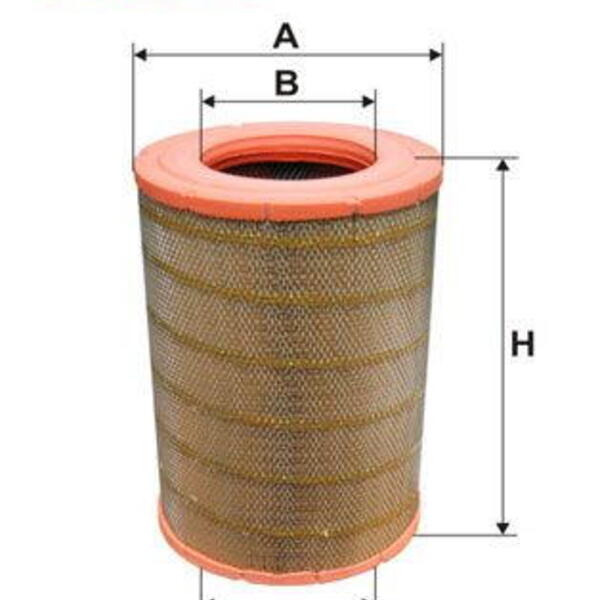 Vzduchový filtr WIX FILTERS 93091E