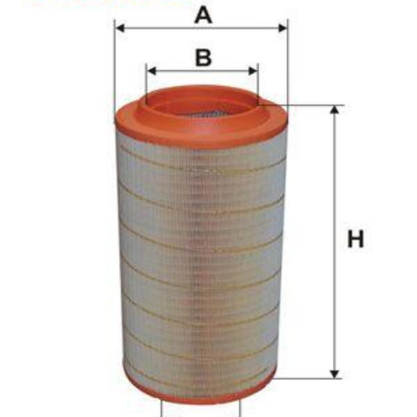 Vzduchový filtr WIX FILTERS 93236E